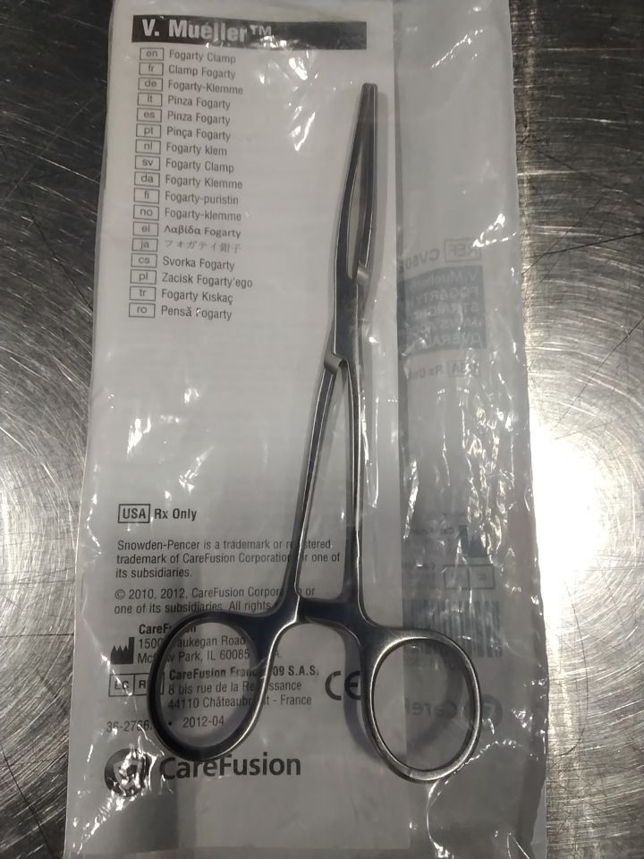 CAREFUSION CV5020 Fogarty Hydragrip Clamp
