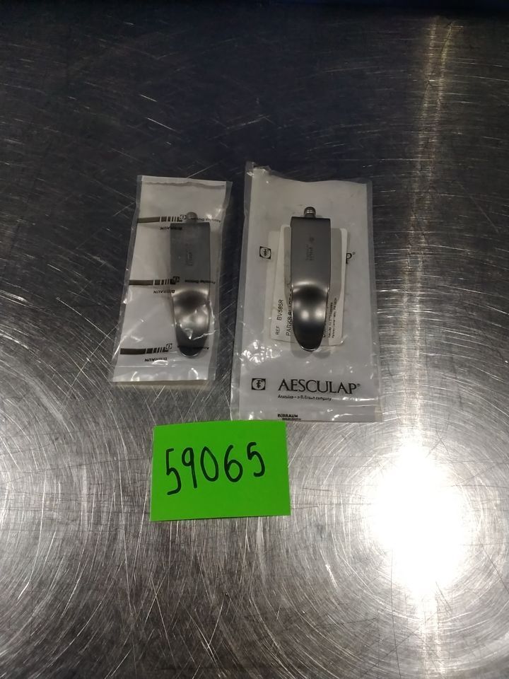 AESCULAP BV586R Parks Blades - Lot of 2