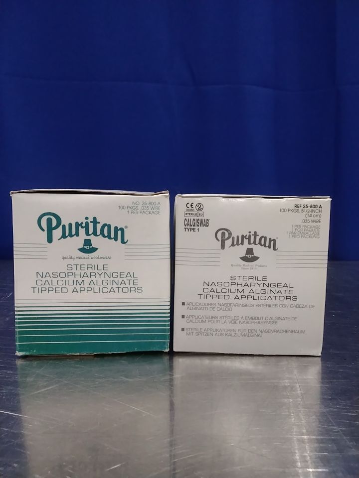 PURITAN Various Sterile Nasopharyngeal Calcium Alginate Tipped Applicators