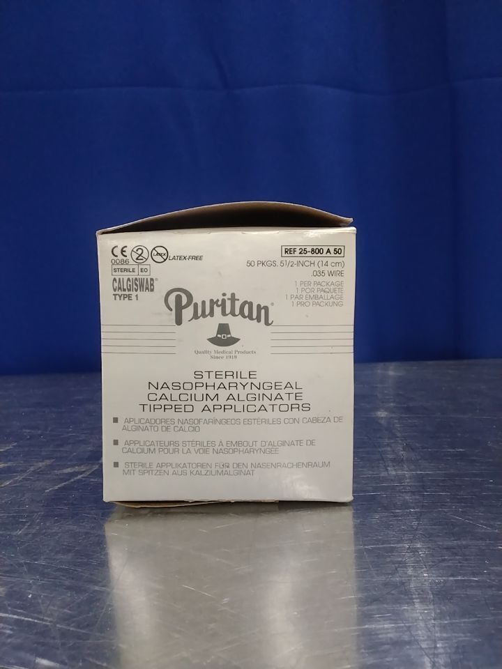 PURITAN Various Sterile Nasopharyngeal Calcium Alginate Tipped Applicators