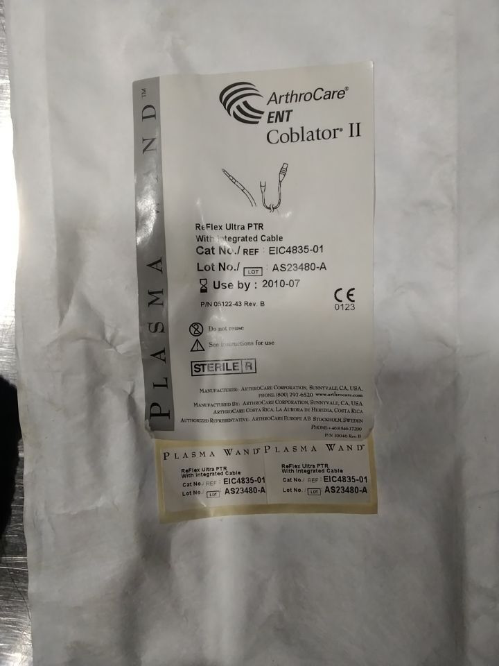 ARTHROCARE Coblator II Plasma Wand