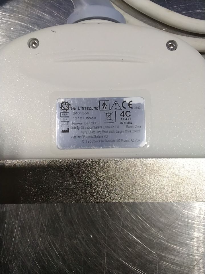 GE 4C Ultrasound Probe Ultrasound Transducer