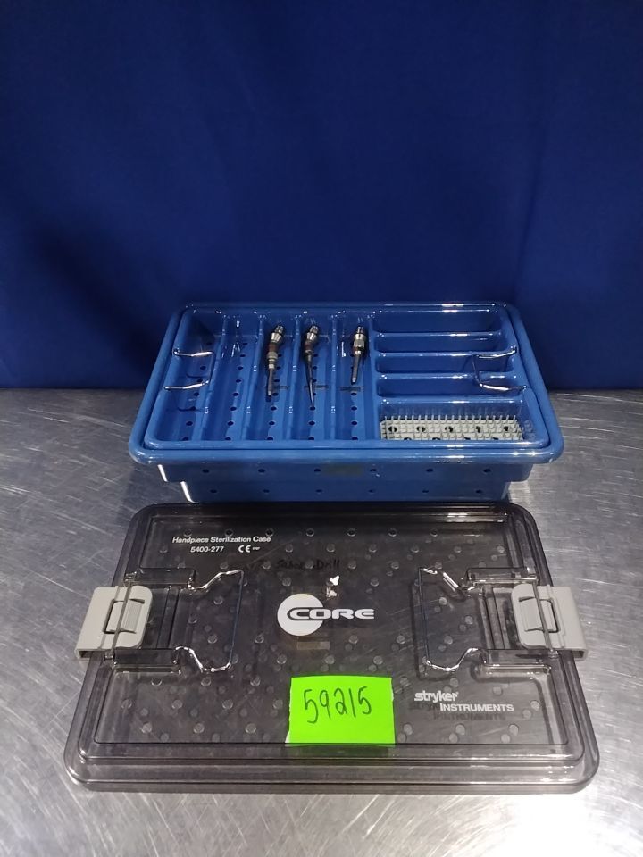 STRYKER 5400-277 Core Handpiece Surgical Cases