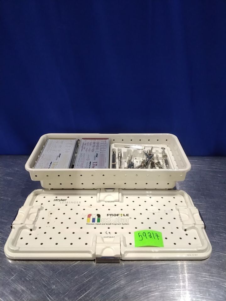 STRYKER Profyle Modular Hand and Small Fragment Surgical Cases