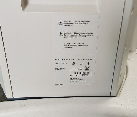 NELLCOR 840 Ventilator