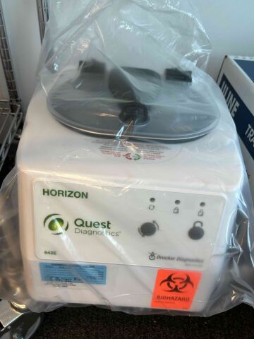 QUEST TECHNOLOGIES 642E Diagnostics BIOHAZARD Lab Analyzer