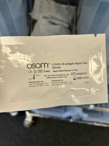OSOM LOT:41023151 Liquid Handling