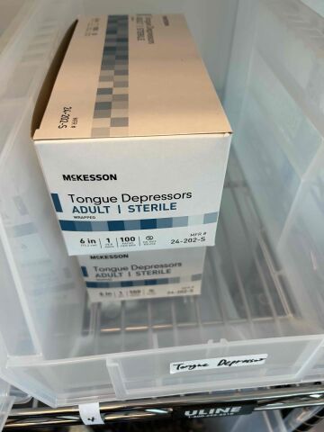 MCKESSON strep A tests Lot of 4 boxes 300 units Liquid Handling