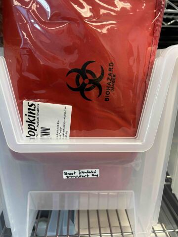 MCKESSON spécimen transport bags Liquid Handling