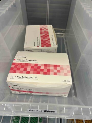 MCKESSON BLD collections tubes/bandages/prep pads Liquid Handling