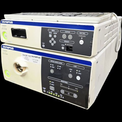OLYMPUS OTV-S190, CLV-S190 PROCESSOR, LIGHT SOURCE,Keyboard and powor cords
