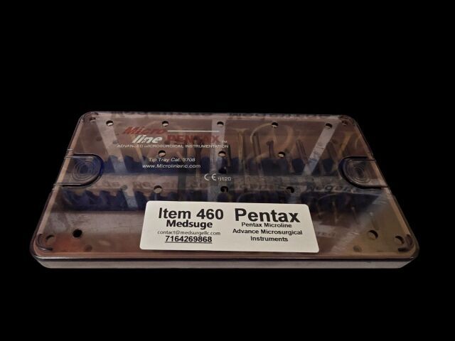 PENTAX 3708 Microline Advance Microsurgical Instruments tips only 12 tips total