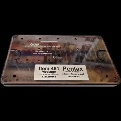 PENTAX 3708 Microline Advance Microsurgical Instruments tips only 12 tips total