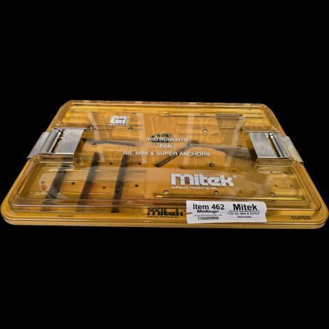 MITEK GII INSTRUMENTS FOR GII, MINI & SUPER ANCHORS