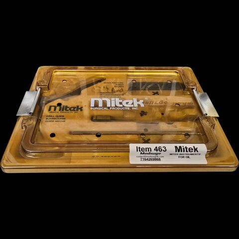 MITEK ANCHOR GII Surgical Instrument W/ Anchors, & Case