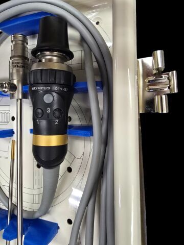 OLYMPUS OTV-S7 PRO PRO CAMEREA HEAD, and Scope set