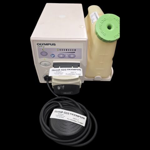 OLYMPUS OFP-2 Flushing pump complete with bottel and footswitch