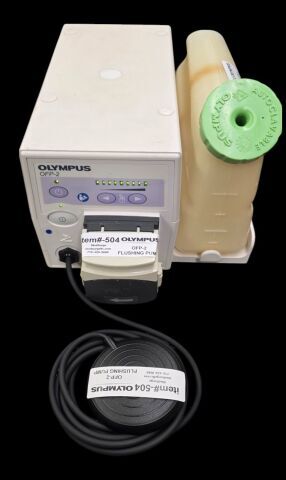 OLYMPUS OFP-2 Flushing pump complete with bottel and footswitch