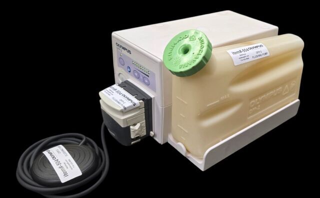 OLYMPUS OFP-2 Flushing pump complete with bottel and footswitch