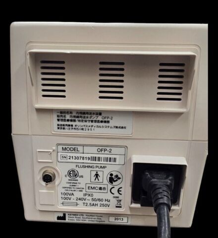 OLYMPUS OFP-2 Flushing pump complete with bottel and footswitch