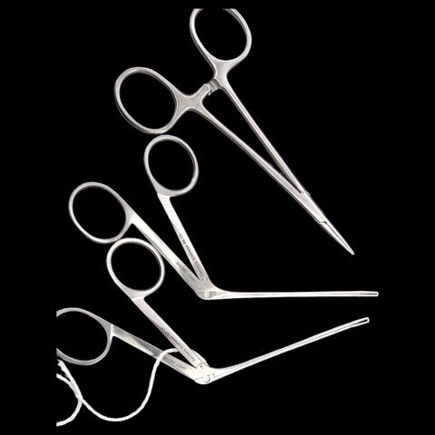 JARIT 380-149 Ear Forceps Straight 3-3/8