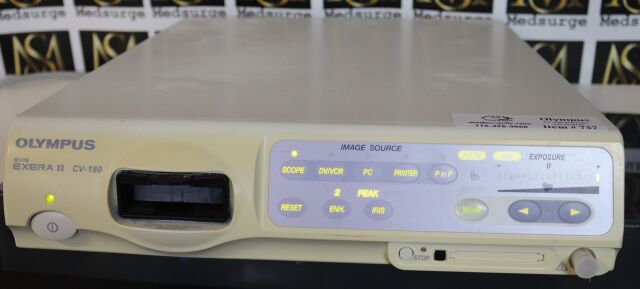 OLYMPUS CV-180 Processor and keyboard with all the cables Patient ready