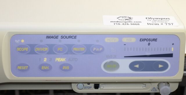 OLYMPUS CV-180 Processor and keyboard with all the cables Patient ready