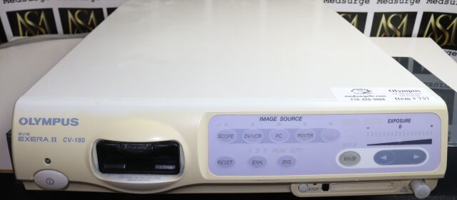 OLYMPUS CV-180 Processor and keyboard with all the cables Patient ready