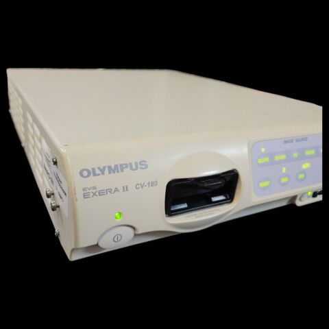 OLYMPUS CV-180 PROCESSOR AND KEYBOARD AND POWER CORD