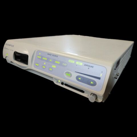 OLYMPUS CV-180 PROCESSOR AND KEYBOARD AND POWER CORD
