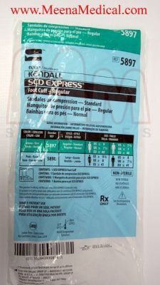 KENDALL 5897 P/N:Regular Foot R# 5897 Regular Foot R# 5897 SCD Sleeve