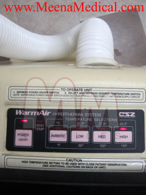 CINCINNATI SUB-ZERO CSZ 130 WarmAir Hypothermia Unit