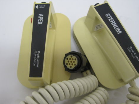 PHYSIO-CONTROL External Defib Paddles Defibrillator