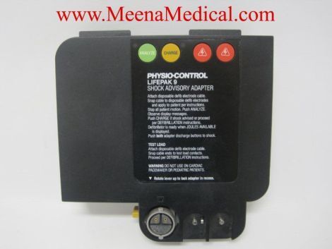 PHYSIO-CONTROL LifePak 9 P/N:Part # 803732-00 LifePak 9 Shock Adapter Defibrillator