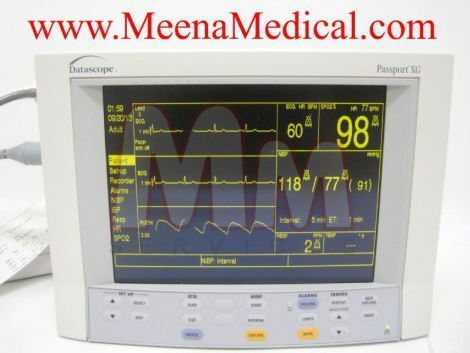 DATASCOPE Passport XG ECG Monitor ECG unit