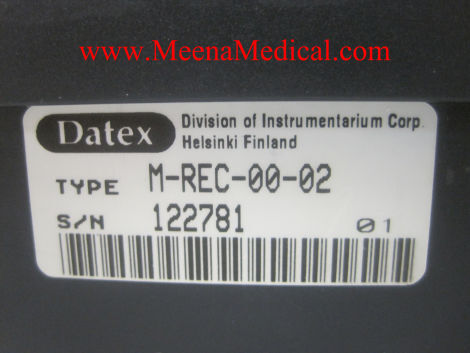 DATEX-OHMEDA AS-3 P/N:DAS30414P Printer Module ICU/CCU
