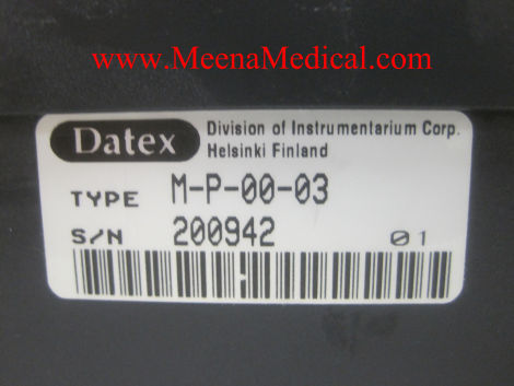 DATEX-OHMEDA AS-3 P/N:DAS30414PO Module ICU/CCU