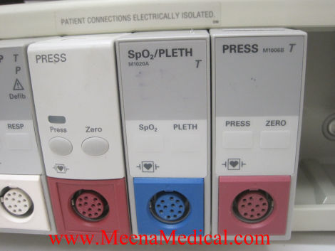 HEWLETT PACKARD Multi-Parameter ECG Monitor M1047A & M1176A ECG unit