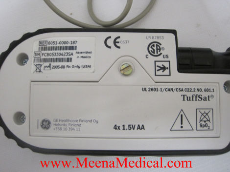 GE Ohmeda TuffSat Pulse Oximeter Oximeter - Pulse