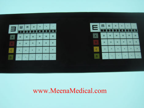 TITMUS Titmus OV-7 Vision Slides P/N: Vision Screener