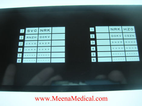 TITMUS Titmus OV-7 Vision Slides P/N: Vision Screener