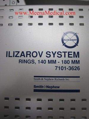 SMITH & NEPHEW Ilizarov Sterilization Case 7101-3626 Surgical Cases