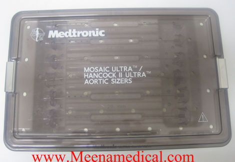 MEDTRONIC Mosaic II /Hancock II Aortic Valve P/N:T7665 Ultrasound T7665 Mosaic Ultra/Hancock II Ultra Aortic Valve Sizers - PreOwned in Great Condition. Cardiac - Vascular