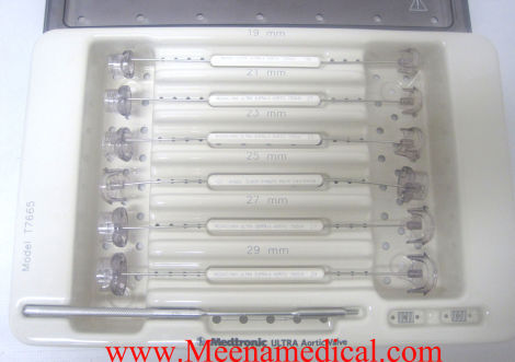 MEDTRONIC Mosaic II /Hancock II Aortic Valve P/N:T7665 Ultrasound T7665 Mosaic Ultra/Hancock II Ultra Aortic Valve Sizers - PreOwned in Great Condition. Cardiac - Vascular