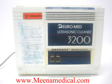 EUROMED Ultrasonic Cleaner 3200 Ultrasonic Cleaner