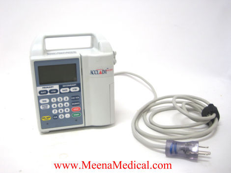 ABBOTT/HOSPIRA ACCLAIM encore Pump IV Infusion