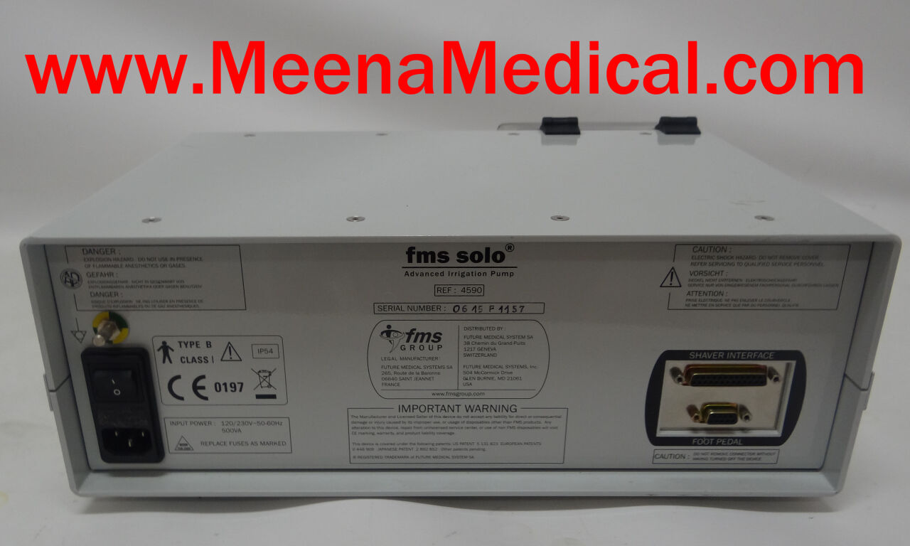 FMS Solo Advanced Irrigation Pump