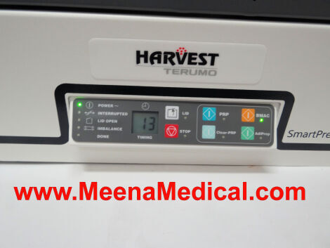 HARVEST TECHNOLOGIES Terumo SmartPrep System Centrifuge