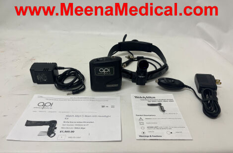 WELCH ALLYN Procedure Headlight 49000 with Battery Pack Headlight