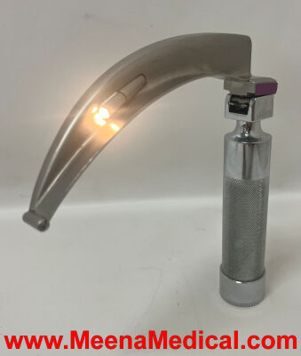 SUNMED Laryngoscope Head with 3 Unique Blades Laryngoscope